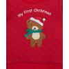 Little Me Clothes for Baby Boys’ and Girls’ 3-Piece Christmas Holiday Pajama Jogger Sets, 3 Months to 12 Months(Holiday Bear Set)