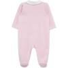 Little Me Clothes for Baby Boys’ and Girls’ Velour Footie Sleeper Rompers(Crystal Rose/White)