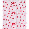 Little Me Clothes for Baby Girls’ Valentine Footie and Headband, 0-9 Months