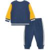 Little Me Clothes for Baby Girl’s and Boy’s 2Pc Tracksuit Set, Sweatshirt and Coordinating Legging, 12 Months – 4 Toddler(Blue Football)