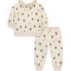 Little Me Clothes for Baby Girl’s and Boy’s 2Pc Tracksuit Set, Sweatshirt and Coordinating Legging, 12 Months – 4 Toddler(Garden Floral)