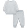 Little Me Clothes for Baby Girl’s and Boy’s 2Pc Tracksuit Set, Sweatshirt and Coordinating Legging, 12 Months – 4 Toddler(Grey)