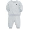Little Me Clothes for Baby Girl’s and Boy’s 2Pc Tracksuit Set, Sweatshirt and Coordinating Legging, 12 Months – 4 Toddler(Grey)