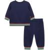 Little Me Clothes for Baby Girl’s and Boy’s 2Pc Tracksuit Set, Sweatshirt and Coordinating Legging, 12 Months – 4 Toddler(Peacoat)