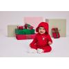 Little Me Clothes for Baby My First Christmas Holiday 2-Way Zipper Coveralls, 3 to 12 Months
