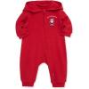 Little Me Clothes for Baby My First Christmas Holiday 2-Way Zipper Coveralls, 3 to 12 Months