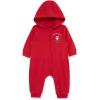 Little Me Clothes for Baby My First Christmas Holiday 2-Way Zipper Coveralls, 3 to 12 Months