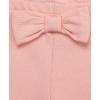 Little Me Simply Essential Solids Clothes for Baby Girls’ Bodysuit, Pant, and Headband Set, 3 Months to 12 Months(Quartz Pink)