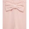 Little Me Simply Essential Solids Clothes for Baby Girls’ Bodysuit, Pant, and Headband Set, 3 Months to 12 Months(Silver Pink)