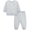 Little Me Clothes for Baby Girl’s and Boy’s 2Pc Tracksuit Set, Sweatshirt and Coordinating Legging, 12 Months – 4 Toddler(Grey)