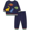 Little Me Clothes for Baby Girl’s and Boy’s 2Pc Tracksuit Set, Sweatshirt and Coordinating Legging, 12 Months – 4 Toddler(Peacoat)