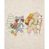 Little Me Baby Boys’ 3-Piece Jogger Set, Crew Neck Shirt, Stripe Pant, and Coordinating Socks, 3 to 24 Months(Heather Grey Hiking)