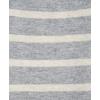 Little Me Baby Boys’ 3-Piece Jogger Set, Crew Neck Shirt, Stripe Pant, and Coordinating Socks, 3 to 24 Months(Heather Grey Hiking)