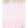 Little Me Baby-Girls Little Girls’ UPF 50+ Sun Protection One Piece Swimsuit(3d Bright Pink)