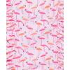 Little Me Baby-Girls Little Girls’ UPF 50+ Sun Protection One Piece Swimsuit(Pink Flamingo)