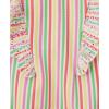 Little Me Baby-Girls Little Girls’ UPF 50+ Sun Protection One Piece Swimsuit(Pink Ice Cream Stripe)