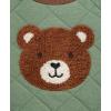 Little Me Clothes for Baby Boys’ 100% Cotton Active Set, Pull on Pants and Sweater, 3 Months to 12 Months(Hedge Green Bears)