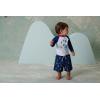 Little Me Clothes for Baby Boys’ Long Sleeve Rash Guard, 6 Months – 4 Toddler(Blue)
