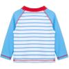 Little Me Clothes for Baby Boys’ Long Sleeve Rash Guard, 6 Months – 4 Toddler(Blue)