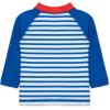 Little Me Clothes for Baby Boys’ Long Sleeve Rash Guard, 6 Months – 4 Toddler(Blue Iolite/Poppy Red)