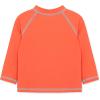 Little Me Clothes for Baby Boys’ Long Sleeve Rash Guard, 6 Months – 4 Toddler(Orange)