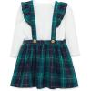 Little Me Clothes for Baby Girl’s 2-Piece Jumper Skirt and Shirt Sets(Tartan)