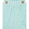 Little Me Clothes for Baby Girls’ Gauze Sunsuit and Headband Set, 3-12 Months(Yucca Blue)