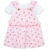 Little Me Clothes for Baby Girls’ Knit Jumper Dress Sets, 12 Months – 4 Toddler(Candy Pink)