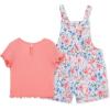 Little Me Clothes for Baby Girls’ Knit Short Jumper Sets, 12 Months – 4 Toddler(Pink)
