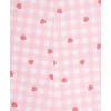 Little Me Clothes for Baby Girls’ Knit T-Shirt and Shortall Set, 12 Months – 4 Toddler(Candy Pink)