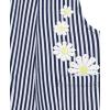 Little Me Clothes for Baby Girls’ Knit T-Shirt and Shortall Set, 12 Months – 4 Toddler(Medieval Blue/Bright White)