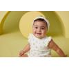 Little Me Clothes for Baby Girls’ Short and Headband Set, 3-12 Months(Aqua)