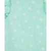 Little Me Clothes for Baby Girls’ Short and Headband Set, 3-12 Months(Aqua)