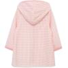 Little Me Clothes for Baby Girls’ Swimsuit Hooded Cover-Up, 6 Months – 4 Toddler(Peony/Marshmallow)