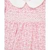 Little Me Clothes for Baby Girls’ Woven Bubble Romper, Matching Headband, and Socks Set, 3 Months to 12 Months(Chateau Rose)