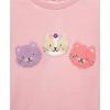 Little Me Clothes for Baby Girl’s and Boy’s Velour Sweatshirt Tracksuit, Jogger Sets, 3 Months to 12 Months(Crystal Rose Kitty)