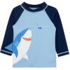 Little Me Clothes for Baby Boys’ Long Sleeve Rash Guard, 6 Months – 4 Toddler(Blue Bell/Medieval Blue)