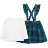 Little Me Clothes for Baby Girl’s 2-Piece Jumper Skirt and Shirt Sets(Tartan)