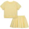 Little Me Clothes for Baby Girls’ 2-Piece Skirt Sets, 12 Months – 4 Toddler(Yellow)