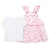 Little Me Clothes for Baby Girls’ Knit Jumper Dress Sets, 12 Months – 4 Toddler(Candy Pink)