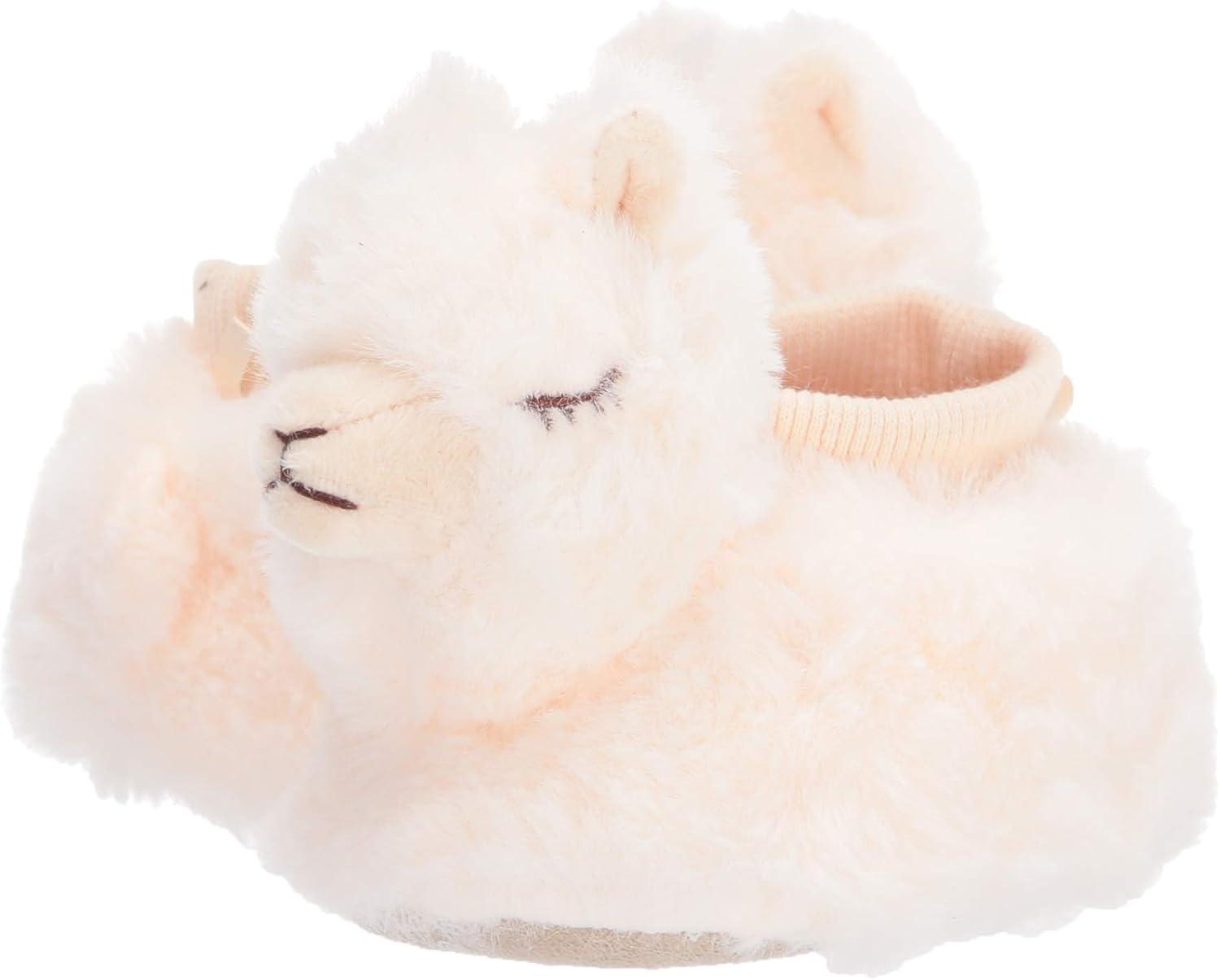 imageLittle Me Baby Newborn SlippersLlama