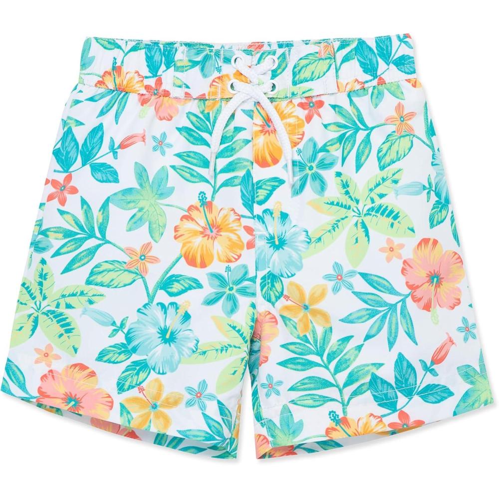 imageLittle Me Clothes for Baby Boys Swimsuit Trunks 6 Months  4 ToddlerMulticolored