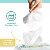 Little Me Baby Wipes Gentle Formula, Fragrance-Free Hypoallergenic Baby Wipes, 180 Count(Unscented)