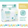 Little Me Baby Wipes Gentle Formula, Fragrance-Free Hypoallergenic Baby Wipes, 180 Count(Unscented)