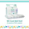 Little Me Baby Wipes Gentle Formula, Lavender Scented Hypoallergenic Baby Wipes, 180 Count