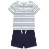 Little Me Clothes for Baby Boys’ 3-Piece Play Short Sets, 12 Months – 4 Toddler(Blue Lion)