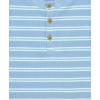Little Me Clothes for Baby Boys’ 3-Piece Play Short Sets, 12 Months – 4 Toddler(Blue Shark)