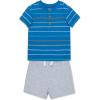Little Me Clothes for Baby Boys’ 3-Piece Play Short Sets, 12 Months – 4 Toddler(Grey)