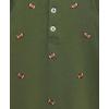 Little Me Clothes for Baby Boys’ Snap Closure Coverall and Matching Socks Set, 3 Months to 12 Months(Bronze Green Insignia Blue)