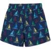 Little Me Clothes for Baby Boys’ Swimsuit Trunks, 6 Months – 4 Toddler(Blue)
